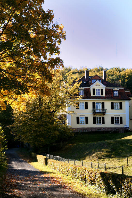 Rhoen Hotel Waldcafe St. Georg Staatsbad Brückenau Dış mekan fotoğraf