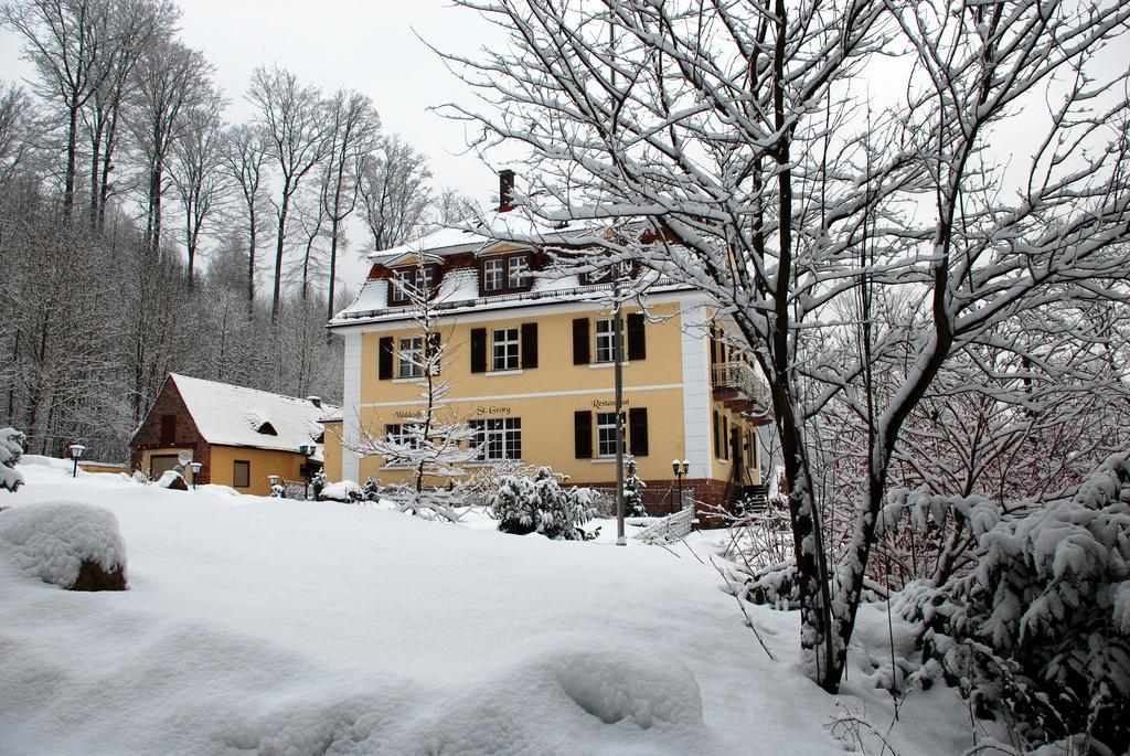 Rhoen Hotel Waldcafe St. Georg Staatsbad Brückenau Dış mekan fotoğraf